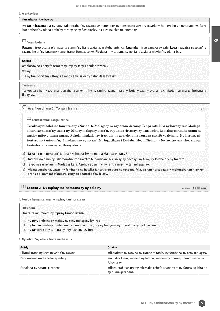Échantillon Malagasy 6e, page 6 sur 10