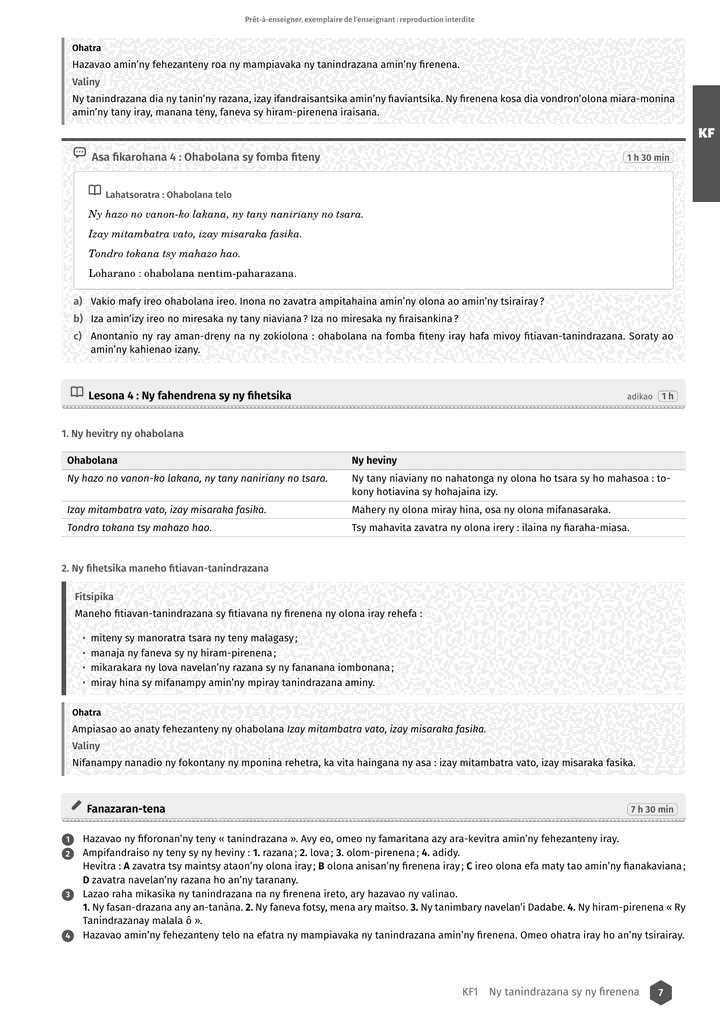 Échantillon Malagasy 6e, page 8 sur 10