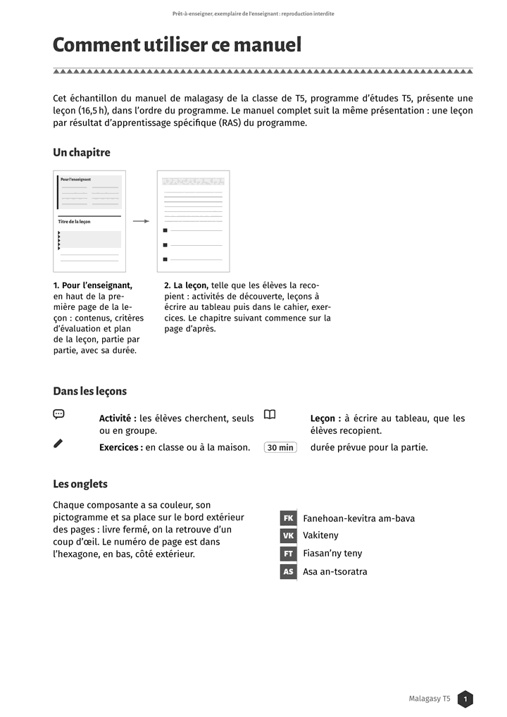 Échantillon Malagasy T5, page 2 sur 10