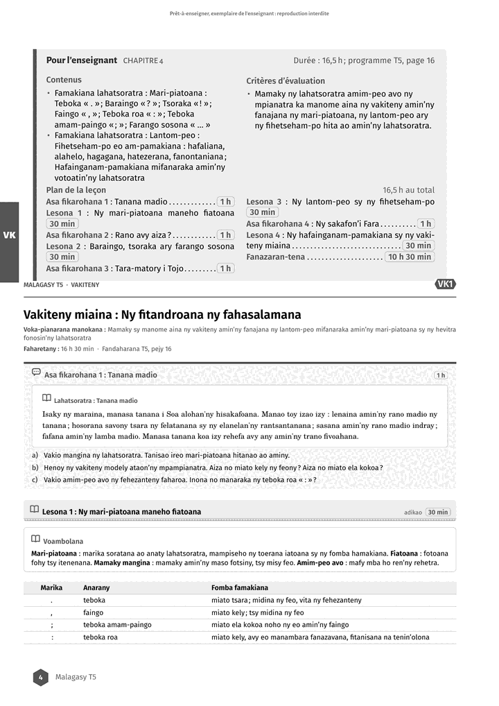 Échantillon Malagasy T5, page 5 sur 10