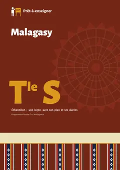 Couverture du manuel Malagasy Tle S