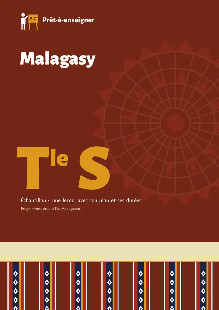 Échantillon Malagasy Tle S, page 1 sur 10