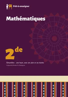 Couverture du manuel Mathématiques 2de