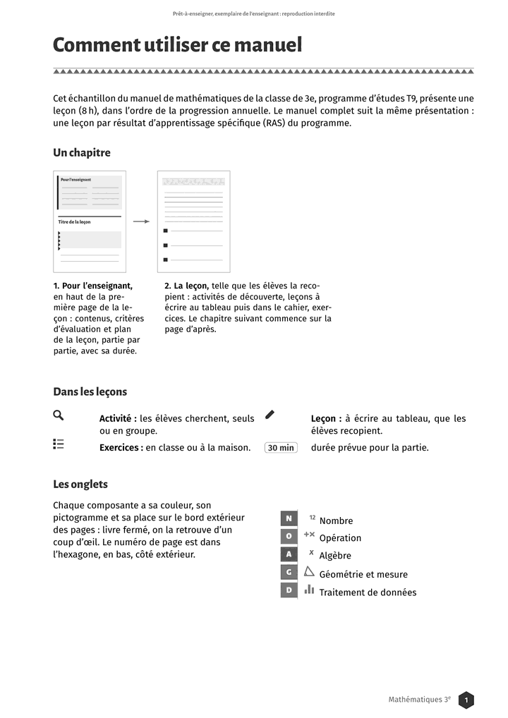 Échantillon Mathématiques 3e, page 2 sur 10