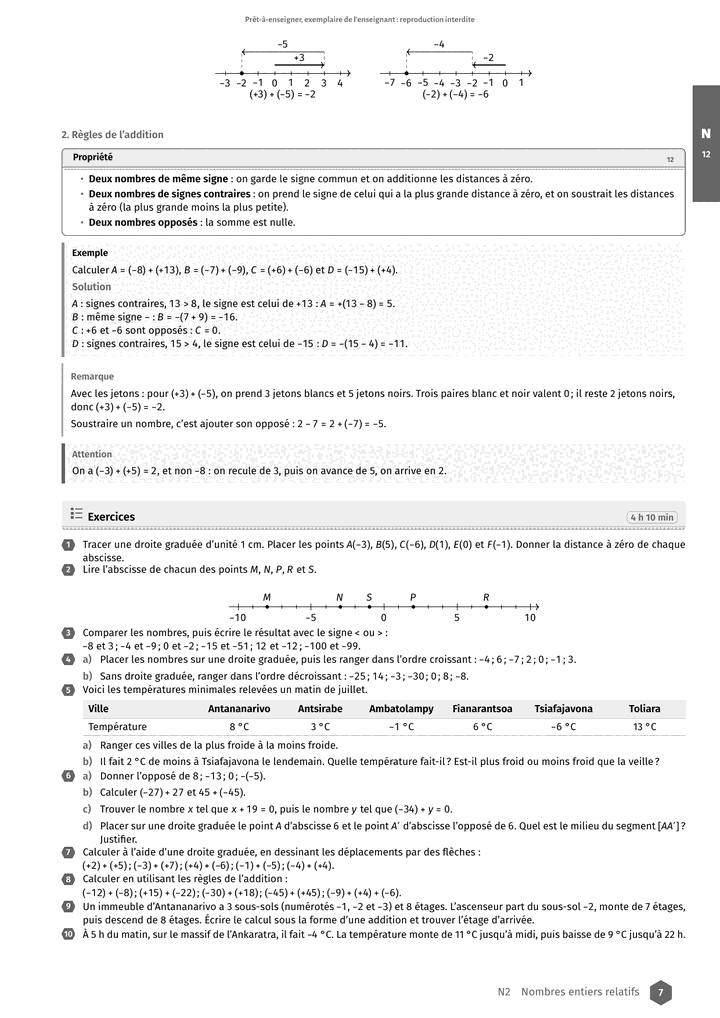 Échantillon Mathématiques 4e, page 8 sur 10