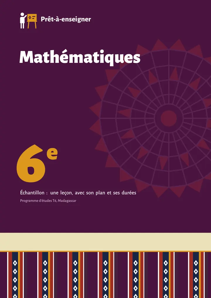 Santionany Matematika 6e, pejy 1 amin'ny 10