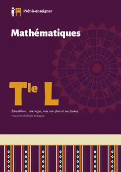 Couverture du manuel Mathématiques Tle L