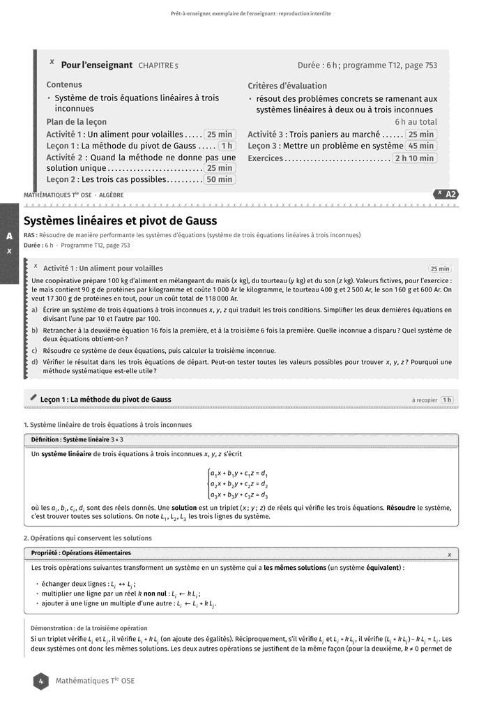 Échantillon Mathématiques Tle OSE, page 5 sur 10