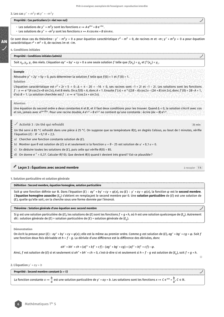 Échantillon Mathématiques Tle S, page 7 sur 10