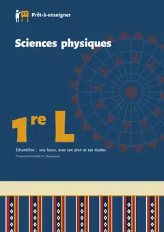 Couverture du manuel Sciences physiques 1re L