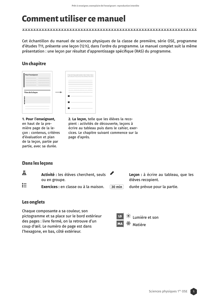 Échantillon Sciences physiques 1re OSE, page 2 sur 8
