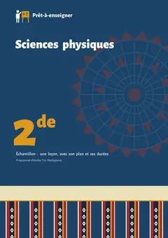 Couverture du manuel Sciences physiques 2de