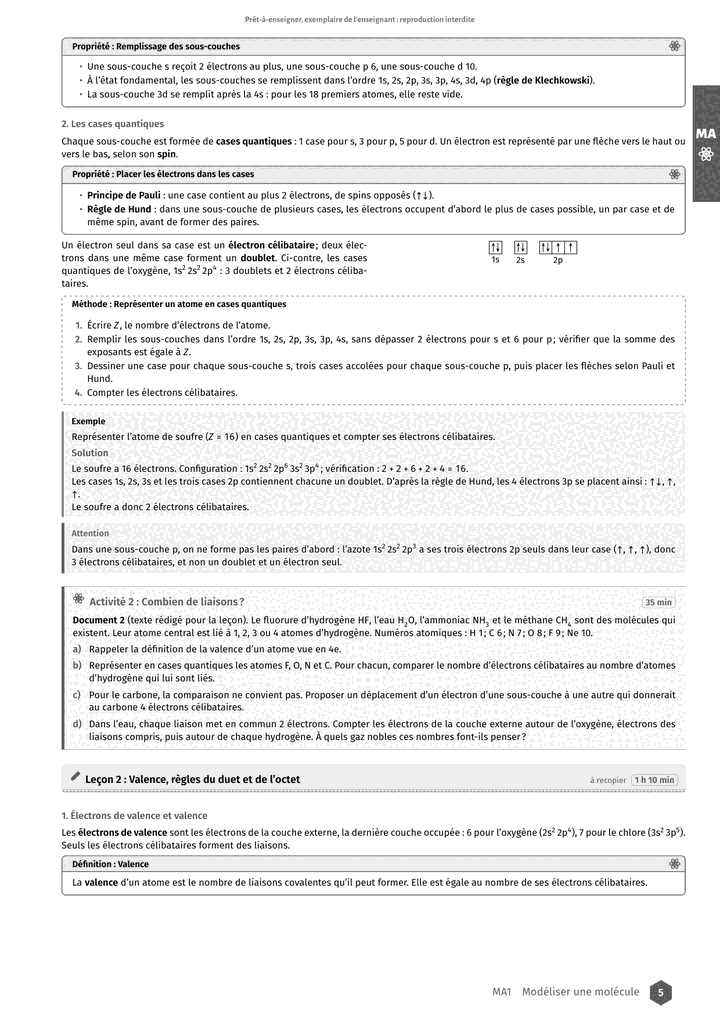 Échantillon Sciences physiques 2de, page 6 sur 12
