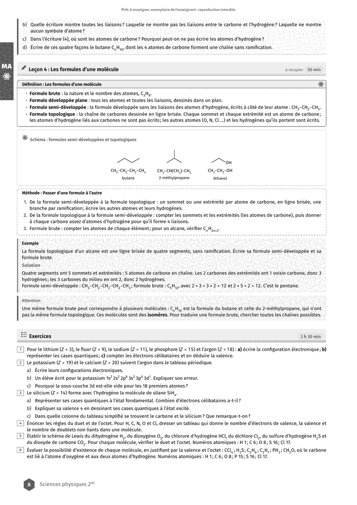 Échantillon Sciences physiques 2de, page 9 sur 12