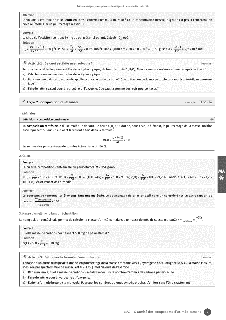 Échantillon Sciences physiques Tle L, page 6 sur 8