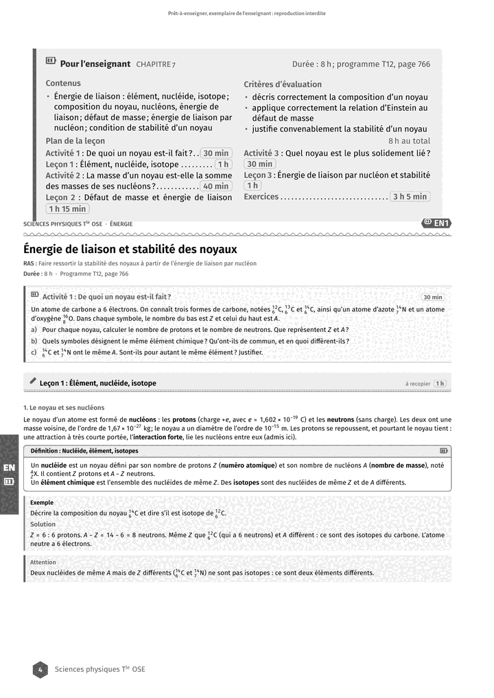 Échantillon Sciences physiques Tle OSE, page 5 sur 8