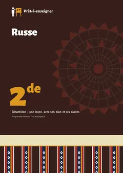 Couverture du manuel Russe 2de