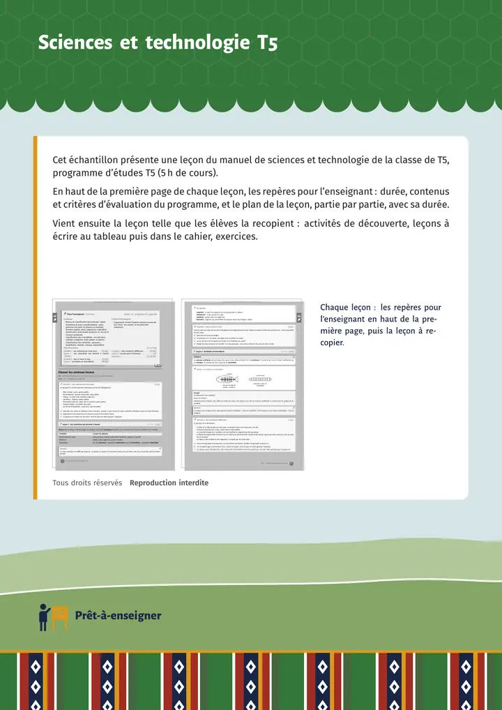 Échantillon Sciences et technologie T5, page 10 sur 10