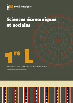 Couverture du manuel SES 1re L