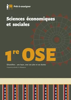 Couverture du manuel SES 1re OSE