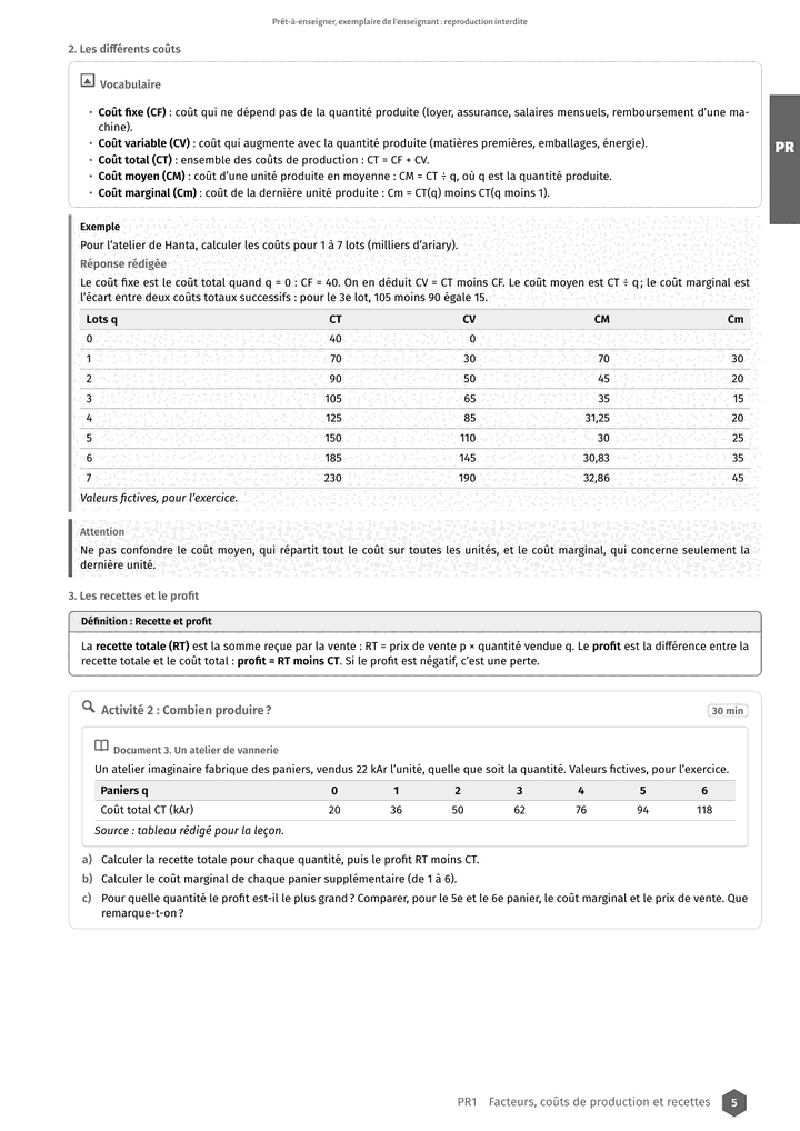 Échantillon SES 1re S, page 6 sur 10