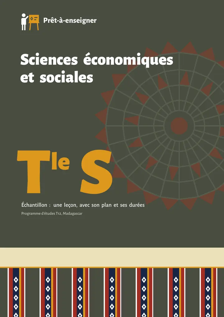 Échantillon SES Tle S, page 1 sur 10