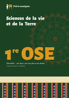 Couverture du manuel SVT 1re OSE