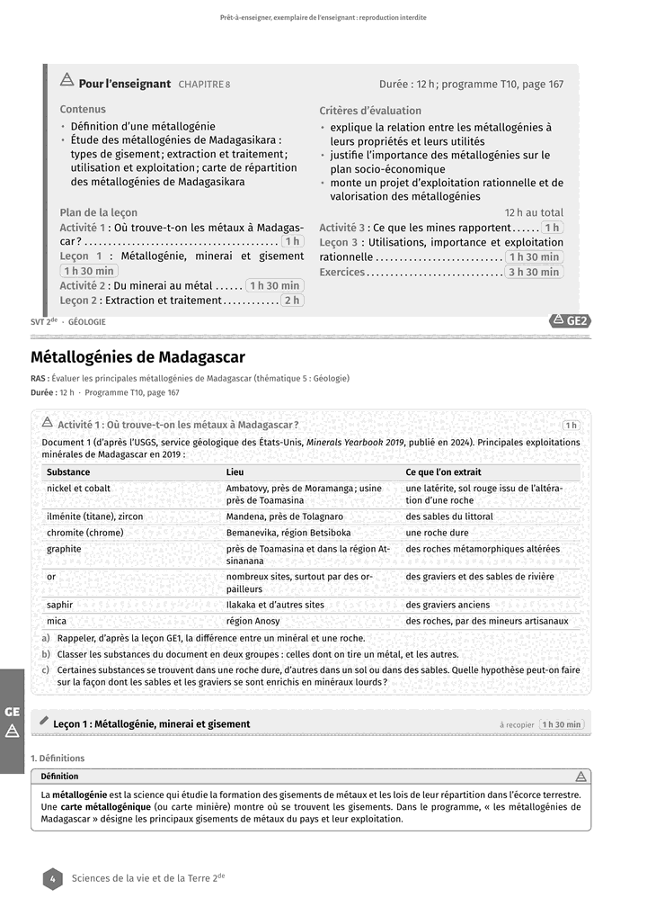 Échantillon SVT 2de, page 5 sur 10