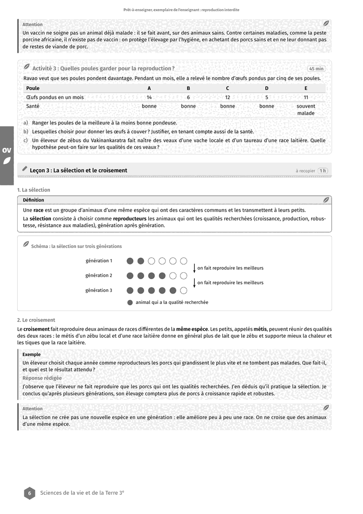 Échantillon SVT 3e, page 7 sur 10