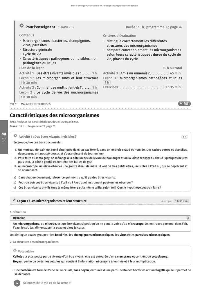 Échantillon SVT 5e, page 5 sur 10