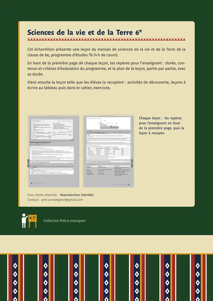 Échantillon SVT 6e, page 8 sur 8