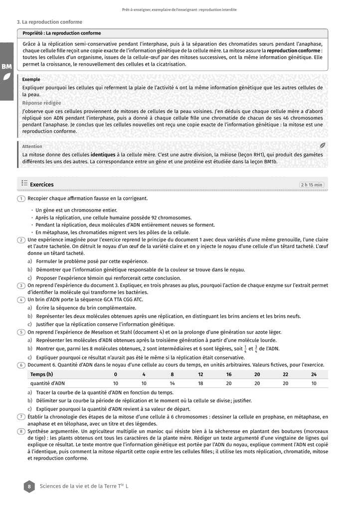 Échantillon SVT Tle L, page 9 sur 10