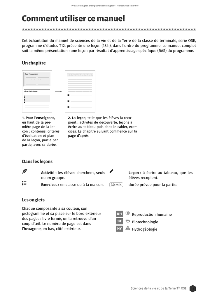 Échantillon SVT Tle OSE, page 2 sur 10