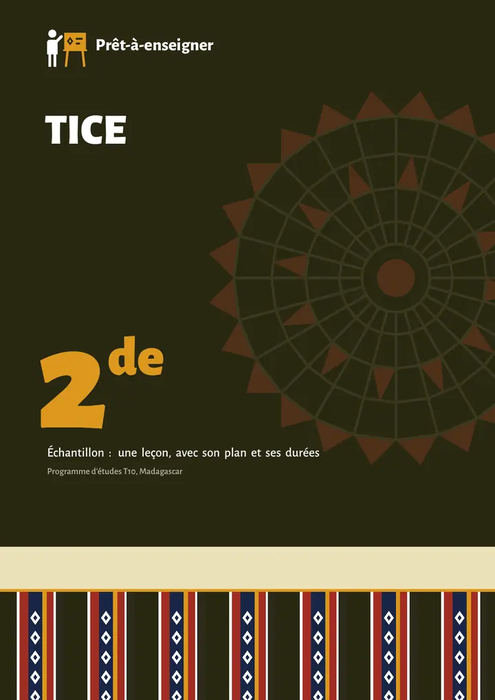 Échantillon TICE 2de, page 1 sur 12