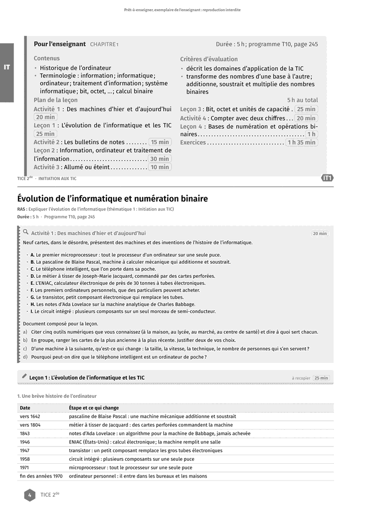 Échantillon TICE 2de, page 5 sur 12